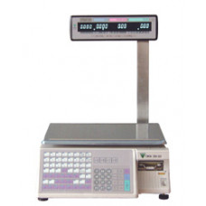 Поверка весов с печатью этикетки DIGI SM-80